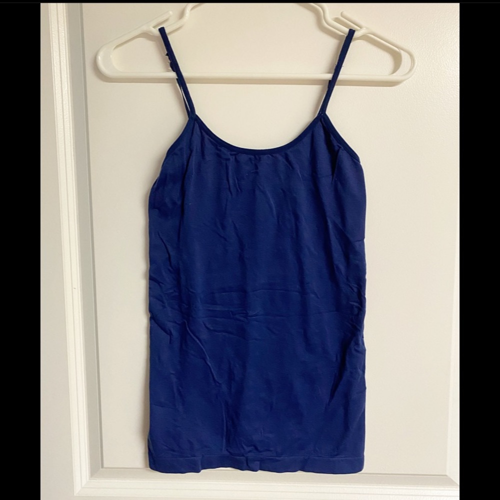 Juniors Blue Cami Top